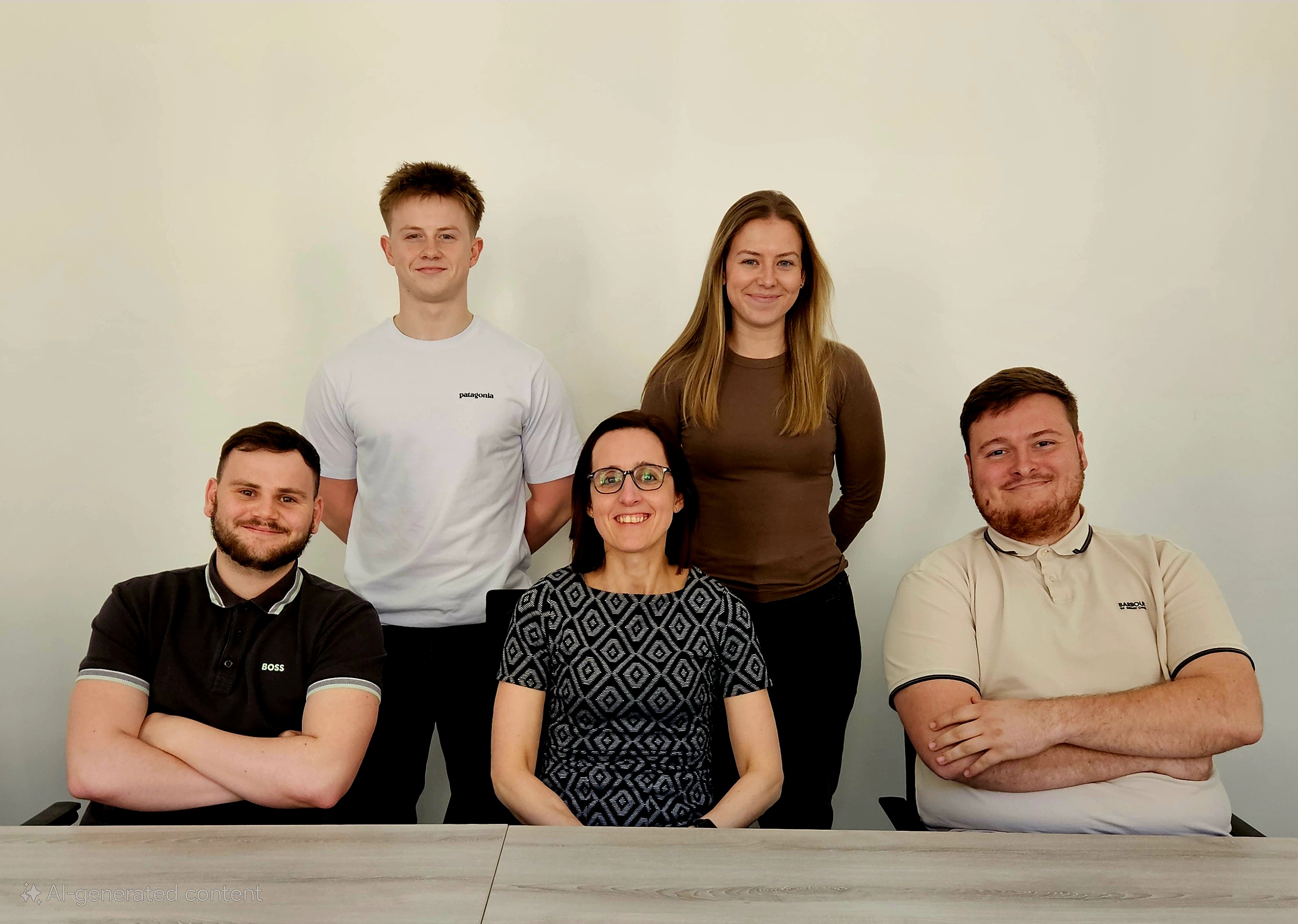 Claire and the CK21 apprentices Claire Bird CK21 Associate and award winning mentor with apprentices
